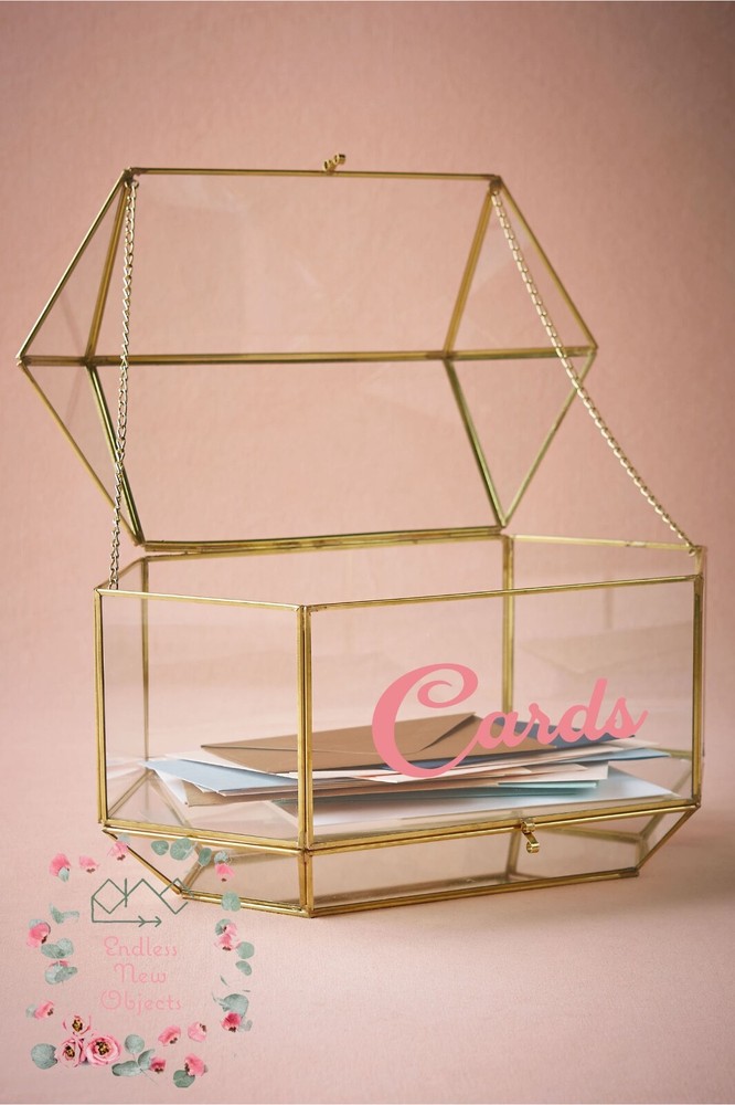 Color Personalized Wedding Card Bride Groom Money Box Holder Decal Sticker
