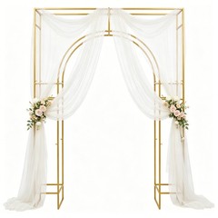 Wedding Arch Backdrop Stand 180*30*250cm Wedding Arches for Ceremony Square