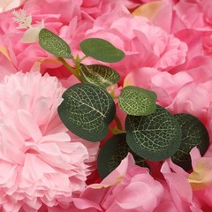 12pcs 3D Artificial Flower Wall Panel Silk Rose Mat for Wedding Backdrop 38*38cm