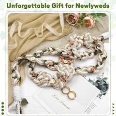 ReliThick Wedding Lasso Handfasting Cord for Wedding Ceremony Rustic Lasso La…