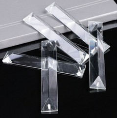 10pcs 180mmx22mm Clear K9 Rectangle Long Crystal Prisms Drop Pendants Chandelier