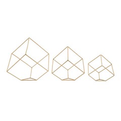 12Pcs Metal Geometric Flower Stand Elegant Gold Wedding Centerpieces Party Decor