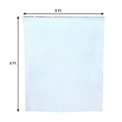 IRIDESCENT 8×8 ft Big Payette Sequined BACKDROP CURTAIN Wedding Home Decorations