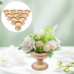 10 Pcs Metal Planter Elegant Wedding Centerpieces Vase for Wedding Party Decor