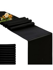 10 Pcs Satin Table Runner Wedding Banquet Decoration (12″X108″) Tablecloth Party