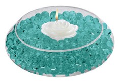 Turquoise Vase Filler Deco Beads 4oz Makes 3 Gallons Teal Water Storing Gel