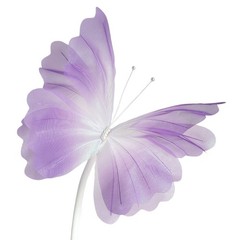 3D Gauze Butterfly Ornament for Festival Celebration Wedding Backdrops