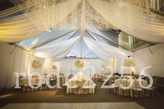 Voile fabric Fire Retardant Whole Roll 3 Colour super quality wedding drapes£1.9