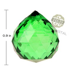 20MM Crystal Glass Lamp Ball Prisms Chandelier Wedding Decor Suncatcher Pendants