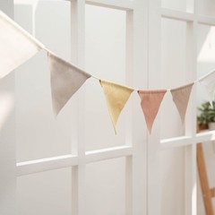 3.93 Feet Triangle Flag Banner Bunting Pennant for Kids Teepee Tent,Party and…
