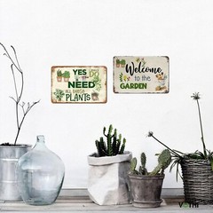 Funny Garden Signs for Outside ; Yes I Really Do Need All These Plant Metal S…