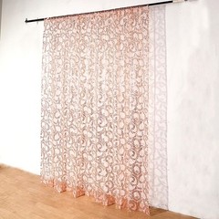 8ft x 8ft Rose Gold Tulle Backdrop CURTAIN Drape Panel Embroidered Sequins Event