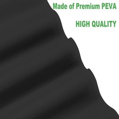 Plastic Black Tablecloths 3 Pack Disposable Table Covers 54 x 108 inch. Pitch…