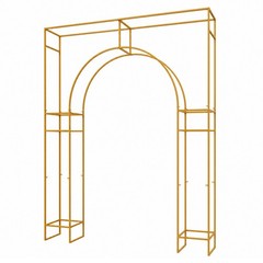 Wedding Arch Backdrop Stand 180*30*250cm Wedding Arches for Ceremony Square