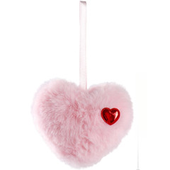 Love Hanging for Decor Soft Plush Fabric Heart-shaped Design Lightweight Charm