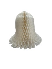 Vintage Wedding Bells Tissue Paper Honeycomb Decorations Set of 3 Bridal Shower