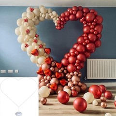 Large Balloon Arch Kit Wedding Heart Arch Stand Love Balloon Column Arch Frame