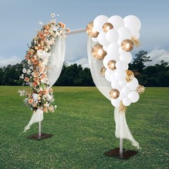 10*10ft Square Backdrop Stand，Adjustable Background Holder，Wedding Backdrop Rack
