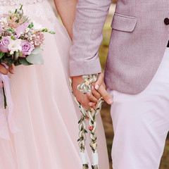 Rustic Wedding Handfasting Cord for Traditional Ceremony and Catholic Blessings