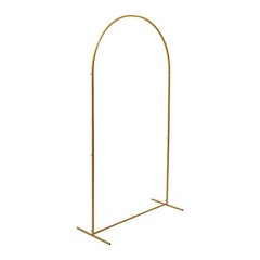 3 Pcs Arch Backdrop Stand Wedding Backdrop Gold Stand For Wedding Ceremony Metal