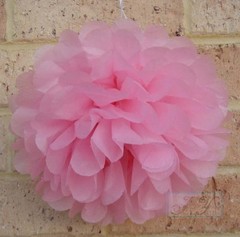 12x light pink grey white tissue paper pom pom lanterns wedding party decoration