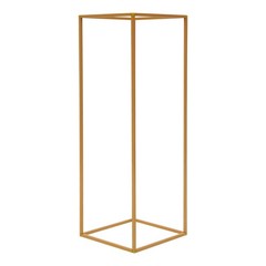 20PCS Geometric Flower Stand,27*27*80cm Metal Flower Stand,Wedding Flower Stand
