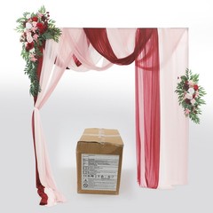 Artificial Flower Arrangements With Drapes Artificial Wedding Arch Flower Kit