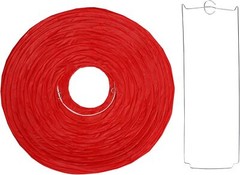 4″6″8″10″12″14″16″18 Round Paper Lanterns Lamp Wedding Birthday 10″/25CM, Red