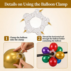 Adjustable Metal Table Arch Stand for Balloons & Flowers – Complete Party Table