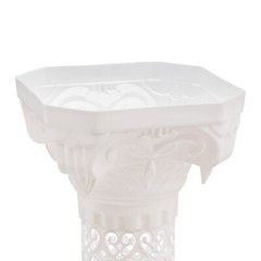 4PCS Roman Columns Wedding Column Stand,White Romantic Wedding Roman Column