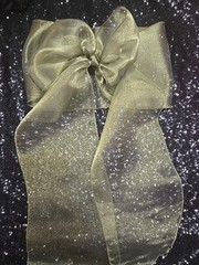 20 pcs Sheer Chair Decor Bow Sash 104″ x 7″ Olive Green Wedding Party Organza