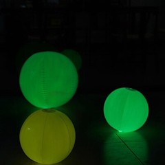 12-Inch Assorted LED Ball Inflatable FLOATING POOL LIGHT Party Home Decorations