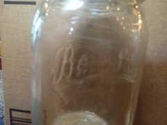 2 Qty Barnstar Canning Jar Country Wedding Glasses W Glass No# 10 Lids +Cake Top