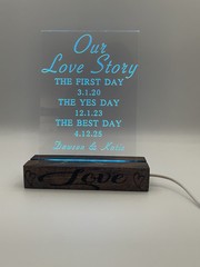 wedding Custom Made Led sign custom