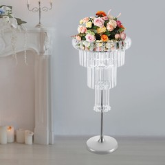 Flower Stand, Wedding Flower Stand with LED, 4 Tier Flower Stand