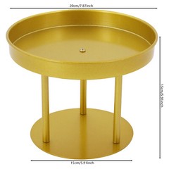 20cm/30cm Circular Flower Stands 10Pcs Wedding Flower Stand, Gold Flower Stand