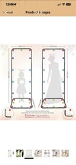 Sturdy Black Metal Wedding Welcome Sign Easel for Seating Charts & Decor