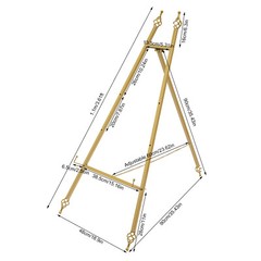 2* Wedding Sign Display Easel Stand Metal Poster Easel Advertising Display Rack