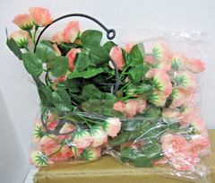 Wedding Welcome Sign Stand, 59 x 32, 2 Ribbon Rolls & 6 Leather Hanging Straps