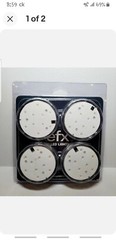 Boundery EFX Remote Controlled Set of 4 Colored Led Lights NEW with Remote