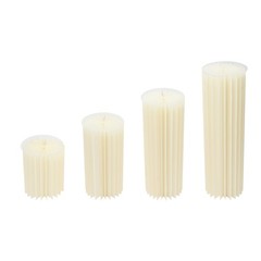 Set of 4 DIY Cardboard Flower Cake Stand Weddings Centerpiece Decoration Column