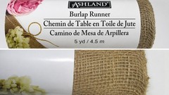 Ashland Burlap Table Runner 5 Yards Natural Jute Rustic Wedding Decor DIY New