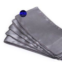 100 SILVER GREY Satin Chair Sashes Bows Wedding Party Banquet Event DIY Décor