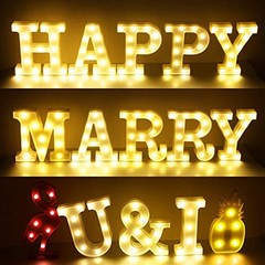 Creation Core 8.7″ Tall Large LED Laugh Marquee Signs Battery Operated Warm W…