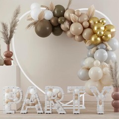 Large Heart Shape Wedding Arch Stand Frame Party Background Flower Balloon Stand