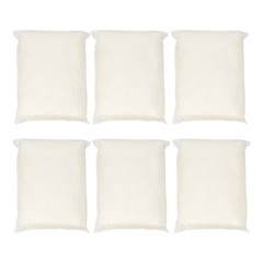 6PCS Beige Ceiling Drapes, Wedding Ceiling Draping, Backdrop Curtains For Party