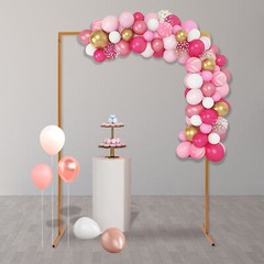 Yellow Backdrop Stand Square Metal Arch Party Frame For Party Wedding Decor