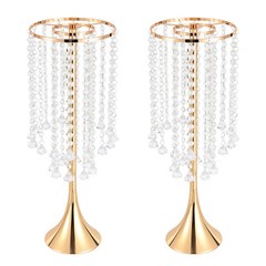 2PC 21.9 in Flower Vases Wedding Centerpieces Table Flower Vases Iron