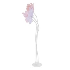 2Pcs Artificial Butterflie Decoration with Standing Base Realistic Wedding Decor