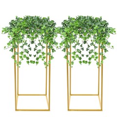 Elegant Gold Wedding Flower Stand – Durable, Reusable, Easy To Assemble